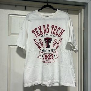 Oversized Texas Tech Tee